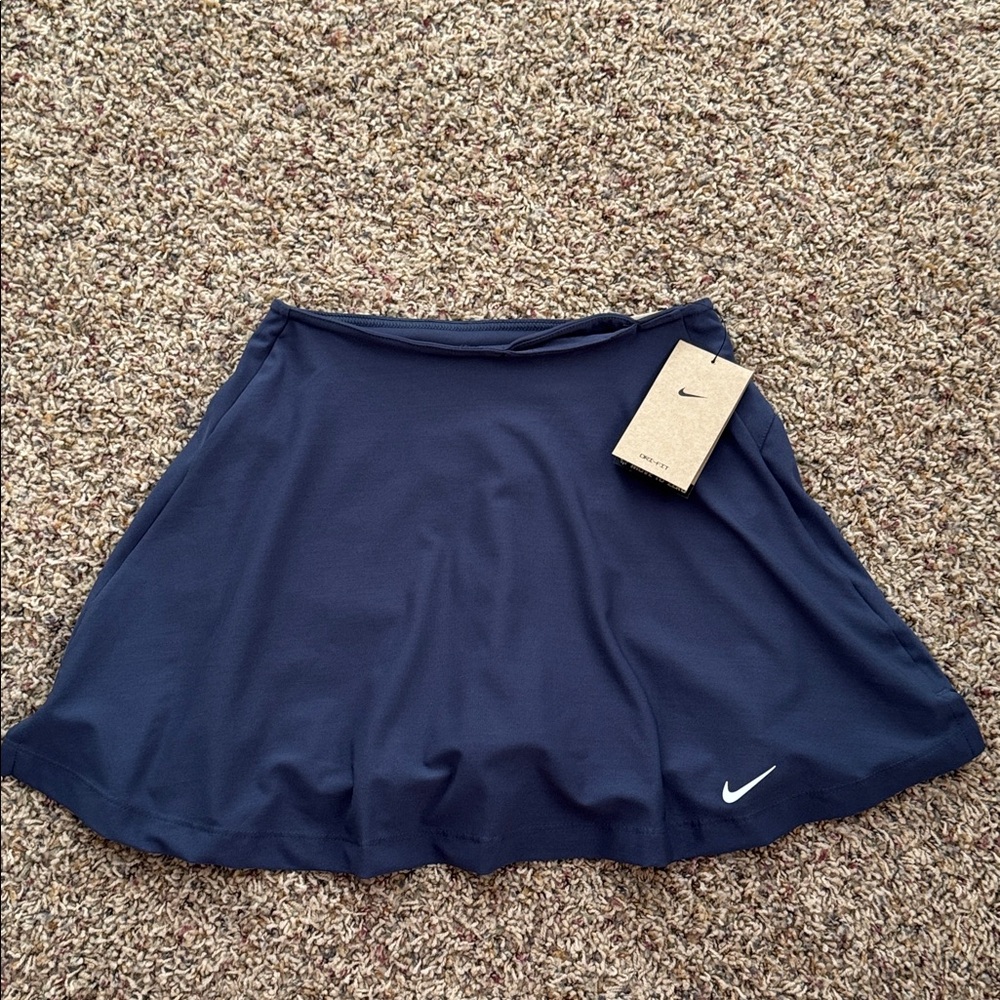 NWT Nike 15" Dri-FIT Mid-Rise Flouncy Golf Skirt | Thunder Blue | Size XS - Picture 3 of 8